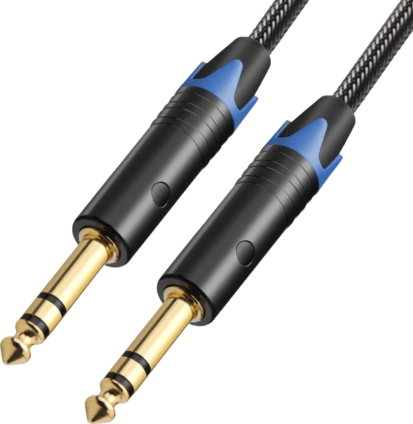 1/4in Jack TRS Cable 03m