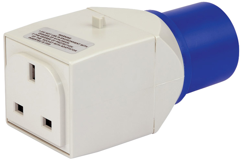 16A 1ph - 13A Solid Adapter
