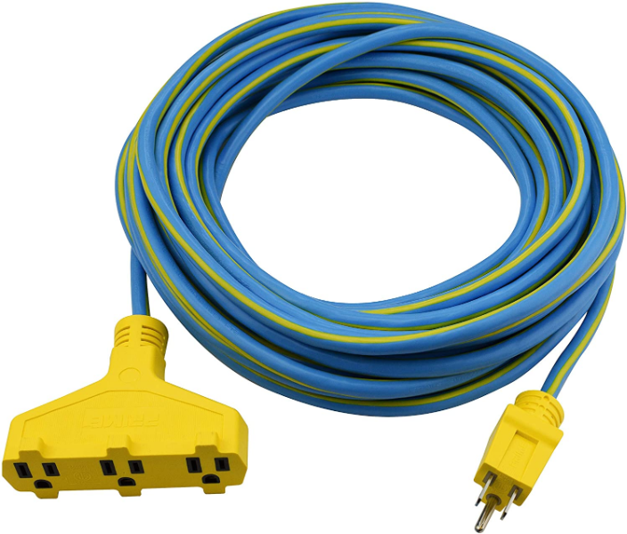 3 Outlet 16' Power Cable