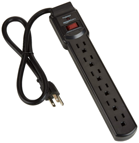 6 Outlet 3' Power Strip