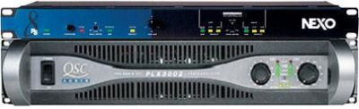 Amplifier, QSC PLX3002 + Nexo PS8TD