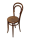 Hire BENTWOOD CHAIR,HOOP BACK,TALL LEGS,SMALL SEAT.
