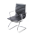 Black Ribbed Eames Style Cantilever Chair