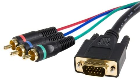 Composite to VGA (M) Cable