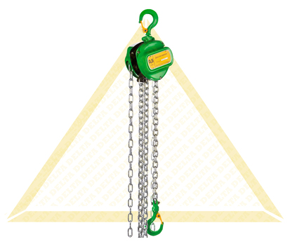 Delta Green Manual Chain Hoist 0.5TON