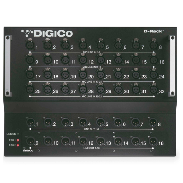 Digico D Rack 32in 16 Out (Dual PSU)