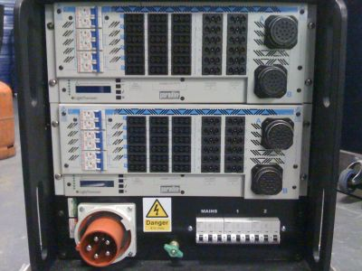Dimmer, Paradim 12 channel Rack with Distro