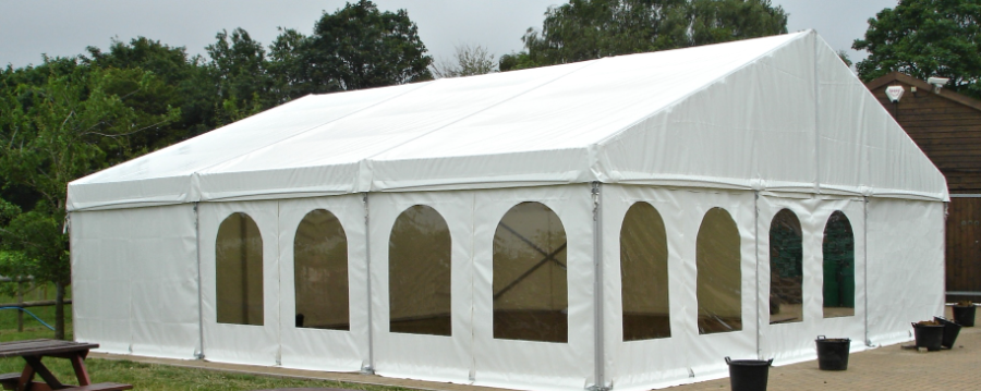 Instant Marquees Frame Tent 12x6m white - Tall