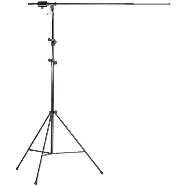K&M 20811 Overhead Mic Stand with K&M 21231 Boom