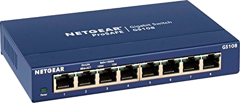 Netgear GS108 8 Port Gigabit Switch