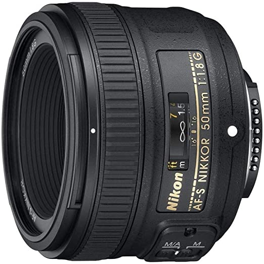 Nikon 50mm F/1.8G Lens With Auto Focus For Nikon Dslr Cameras