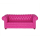 Hire Pink Chesterfield 3 Seater.