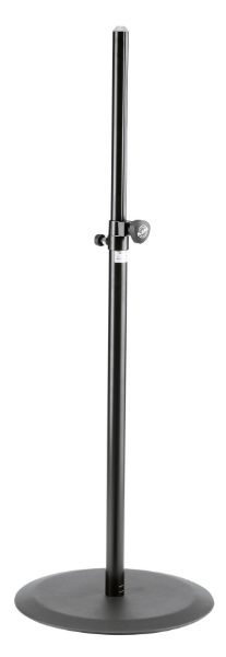 Round Base Speaker Stand 1.46m - Black (SWL 35kg)