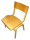 STACKING CHAIR,BEECH FRAME,BOWED SEAT+BACK