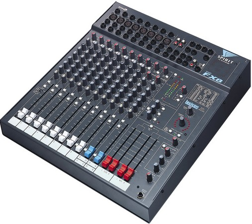 Soundcraft Spirit FX8 Audio Mixer