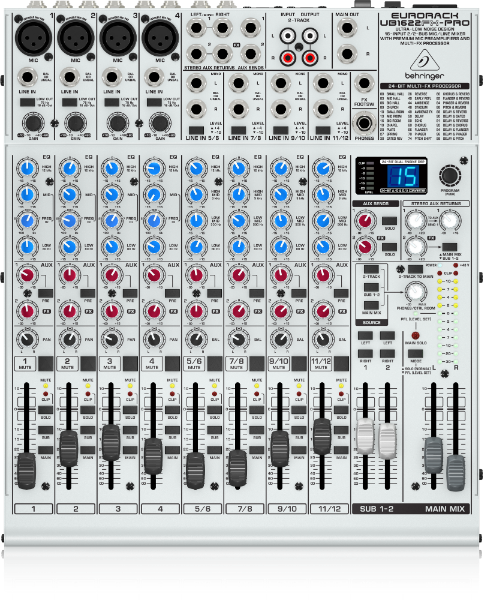 UB1622FX-PRO 12 Channel Mixer