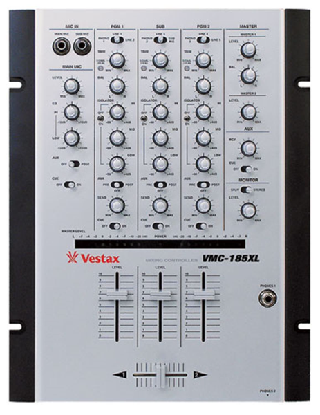 Vestax VMC185 DJ Mixer